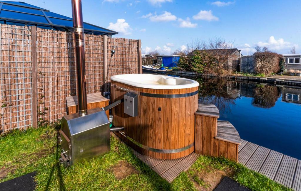 Hottub op het water